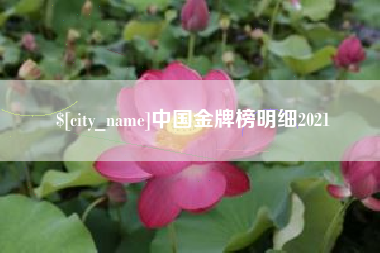 桂阳中国金牌榜明细2021