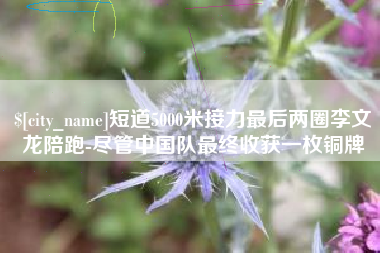 桂阳短道5000米接力最后两圈李文龙陪跑-尽管中国队最终收获一枚铜牌