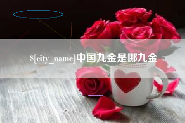 桂阳中国九金是哪九金