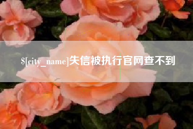 桂阳失信被执行官网查不到