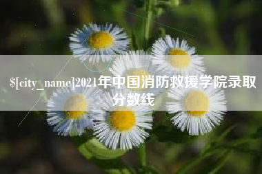 桂阳2021年中国消防救援学院录取分数线