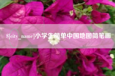 桂阳小学生简单中国地图简笔画