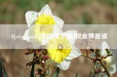 桂阳中国拿下第9枚金牌是谁