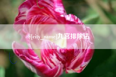 桂阳九宫排除法