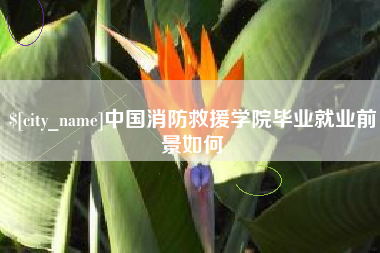 桂阳中国消防救援学院毕业就业前景如何