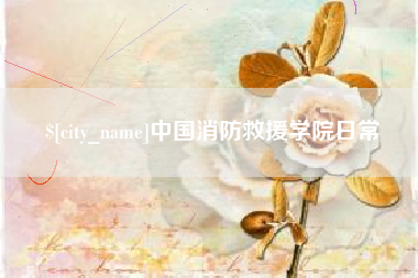 桂阳中国消防救援学院日常