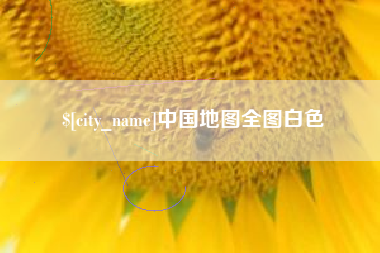 桂阳中国地图全图白色