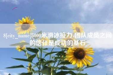桂阳5000米滑冰接力-团队成员之间的信任是成功的基石