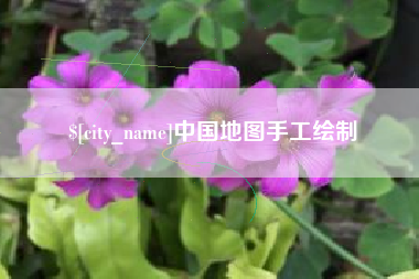 桂阳中国地图手工绘制