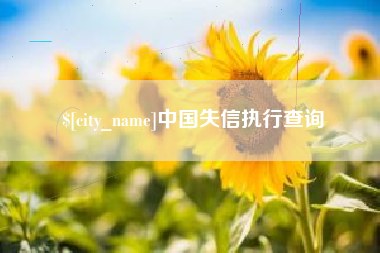 桂阳中国失信执行查询