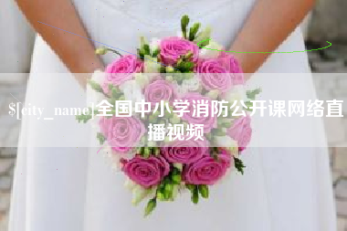 桂阳全国中小学消防公开课网络直播视频