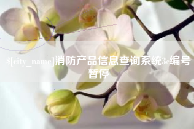 桂阳消防产品信息查询系统3c编号暂停
