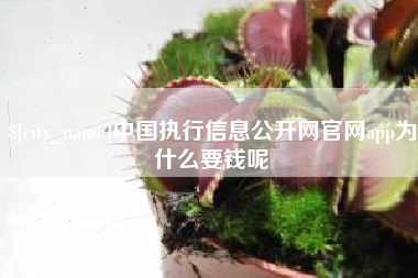 桂阳中国执行信息公开网官网app为什么要钱呢