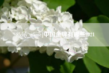 桂阳中国金牌有哪些2021